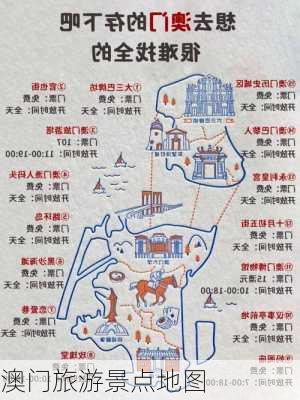 澳门旅游景点地图