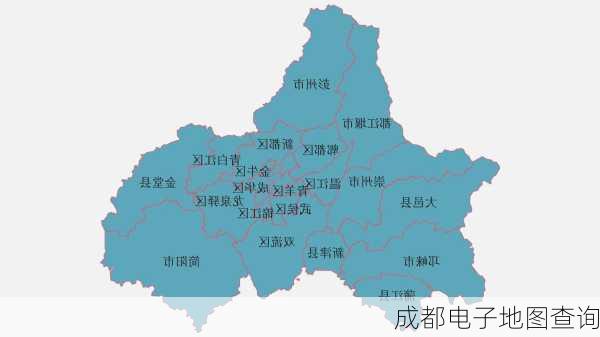 成都电子地图查询