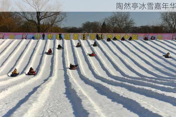 陶然亭冰雪嘉年华