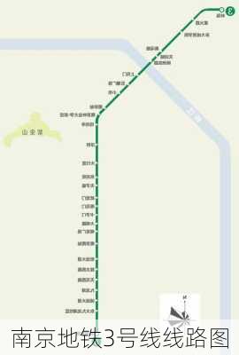 南京地铁3号线线路图