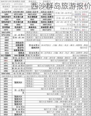 西沙群岛旅游报价