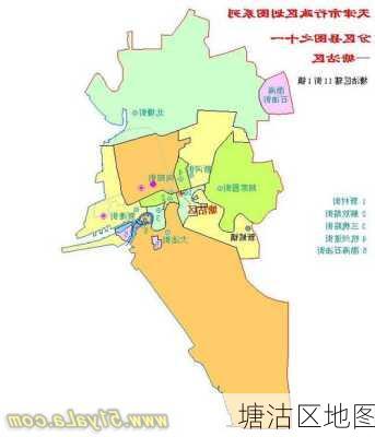 塘沽区地图