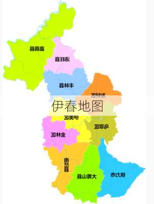 伊春地图