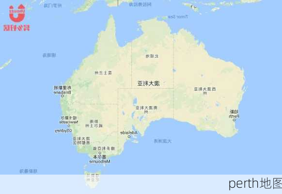 perth地图