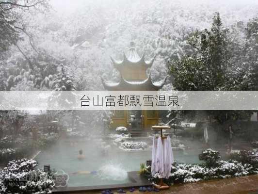 台山富都飘雪温泉