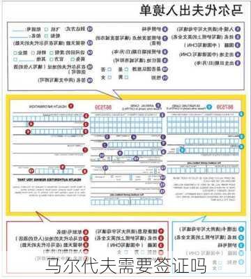 马尔代夫需要签证吗